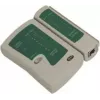IT-BUDGET Comprobador de red para conexiones de red e ISDN Cat. 5e, Cat.6, Cat.6a, Cat.6A, Cat.7, Cat.7A, Cat.8 (90ITBUNT)