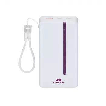 Rivacase VA2312 batería externa 20000 mAh 22,5W blanca