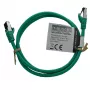IT-BUDGET cable de parcheo Cat.8.1 S/FTP de cobre puro, 1 m, verde, 40 Gbps, LSZH, PoE+ 90ITBFLEX81PK1GR