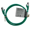 IT-BUDGET cable de parcheo Cat.8.1 S/FTP de cobre puro, 1 m, verde, 40 Gbps, LSZH, PoE+ 90ITBFLEX81PK1GR