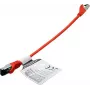 IT-BUDGET cable de parcheo Premium cobre puro - Flex AWG 26 - Cat.8.1 - 2000 MHz - libre de halógenos - PoE+ - 40 Gbit - rojo - 0,5 m 90ITBFLEX81PK050R