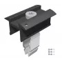 Schletter Rapid16 Pinza de puesta a tierra para módulos fotovoltaicos 30-40 mm, aluminio anodizado negro (131121-901)