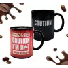 Mad Monkey Caution I am Hot Taza que cambia de color 2000152