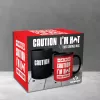 Mad Monkey Caution I am Hot Taza que cambia de color 2000152