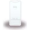 CYOO Premium Protector de pantalla 5D de cristal templado para Apple iPhone X - blanco