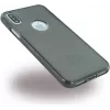CYOO Funda de silicona Ultra Thin para Apple iPhone X - negro