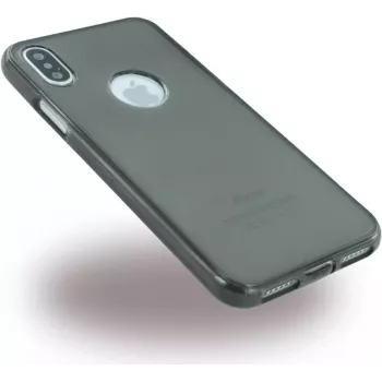 CYOO Funda de silicona Ultra Thin para Apple iPhone X - negro