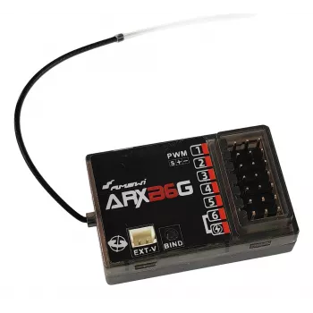 Amewi ARXB6G Receptor de 6 canales con giroscopio (28390)