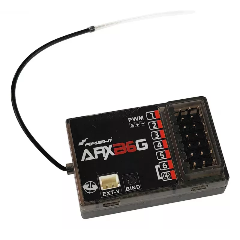 Amewi ARXB6G Receptor de 6 canales con giroscopio (28390)