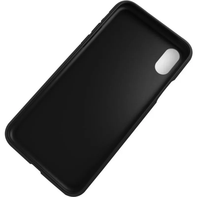 CYOO Funda de silicona para Apple iPhone XS Max – Negra