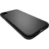 CYOO Funda de silicona para Apple iPhone XS Max – Negra