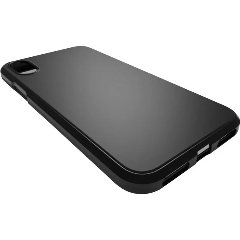 CYOO Funda de silicona para Apple iPhone XS Max – Negra