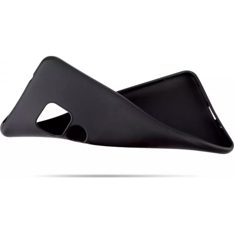 CYOO Funda de silicona líquida premium para Huawei Mate 20 - Negra