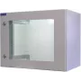 RESISTER Rack de red de 19 pulgadas PRO - IP66 exterior e industria - puerta con ventana - 9U - 600x400 mm - gris claro (90RR19WV94GG)