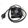 IT-BUDGET Silence Set completo de ventiladores silenciosos para armario IT - 98,5 m³/h de caudal de aire - 1 x ventilador SILENT 230 V, cableado con rejillas de protección, material de montaje (90ITBLUESET1S)