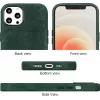 CYOO Funda rígida efecto Alcantara para iPhone 11 Pro - Negra CY121183