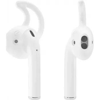 CYOO Almohadillas de silicona deportivas para Apple AirPods - Blanco (CY121414)