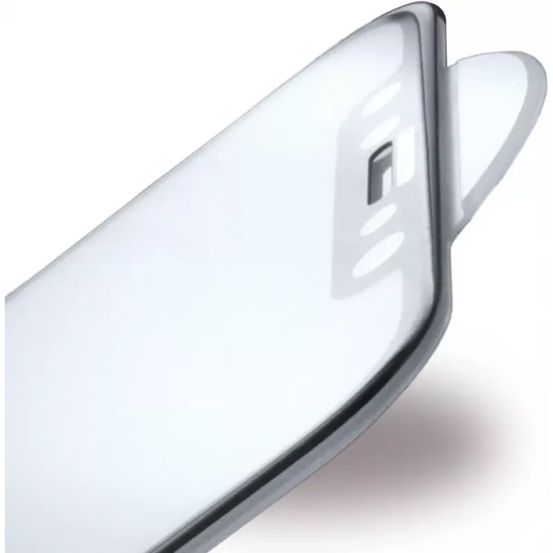 CYOO Premium Lámina protectora de cristal templado 5D para Apple iPhone X - Negro
