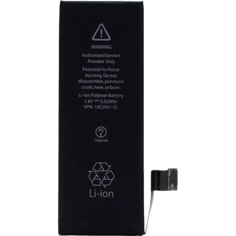 CYOO Batería de polímero de iones de litio APN616-0669 para Apple iPhone 5S - 1560 mAh para APN616-0669