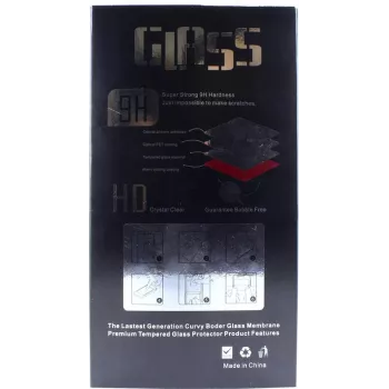CYOO CY120707 Lámina protectora de cristal templado 9D para Huawei P30 - Negro