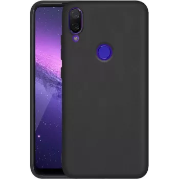 CYOO funda rígida premium de silicona líquida para Huawei P20 Lite – negro