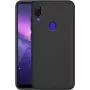 CYOO funda rígida premium de silicona líquida para Huawei P20 Lite – negro