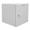 IT-BUDGET armario de pared para red de 19 pulgadas Easy, puerta de acero, 15U, 600x600 mm, gris claro 90RR19CWV1566MG
