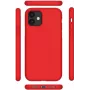 CYOO funda premium de silicona líquida para Apple iPhone 12 Pro 6,1 pulgadas – rojo (CY121877)