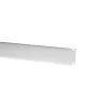 IT-BUDGET placa ciega / tapa de rack de 19 pulgadas 1U – versión robusta de metal – gris claro (90ITBBP1HEG)