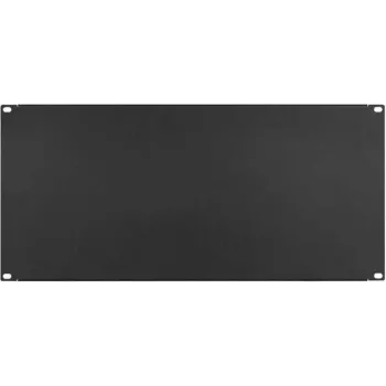 IT-BUDGET placa ciega / tapa de rack de 19 pulgadas - 5U - versión robusta de metal - negro (90ITBBP5HES)