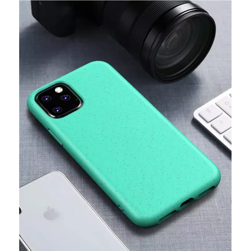 CYOO BioCase para iPhone 12 Pro Max 6,7 inch – verde – funda rígida biodegradable (CY121901)