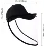 CYOO gorra de béisbol antipolución con pantalla facial transparente (CY121630)
