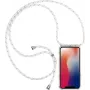 CYOO funda con cordón para iPhone 12 mini (5,4 inch) – silicona blanca CY122105