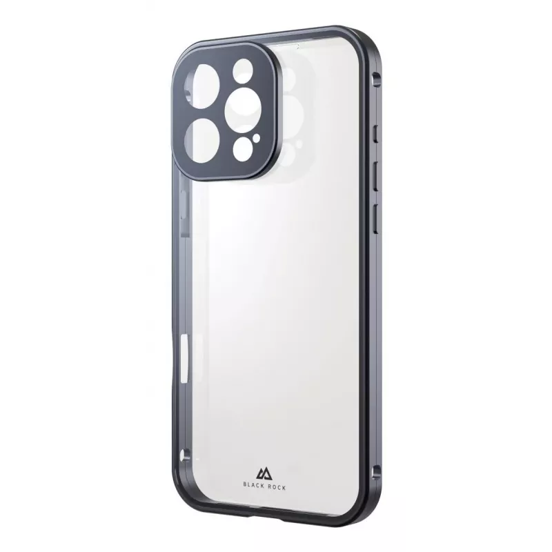 Black Rock Cover 360° cristal para Apple iPhone 16 Pro Max, negro (00228100)