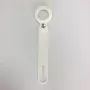 CYOO funda de silicona para Apple AirTag con llavero - blanca (CY122409)