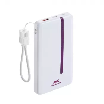 Rivacase VA2311 Batería externa 10000 mAh 22,5 W blanca