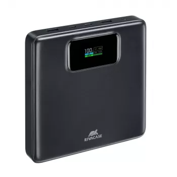 Rivacase VA1091 Batería externa 25800 mAh 100W negra