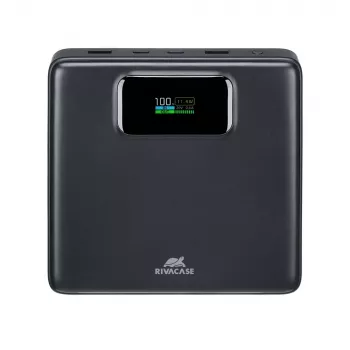 Rivacase VA1091 Batería externa 25800 mAh 100W negra