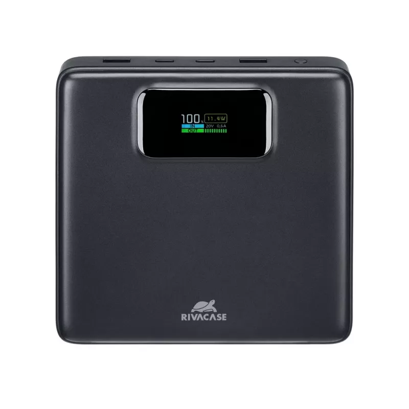 Rivacase VA1091 Batería externa 25800 mAh 100W negra