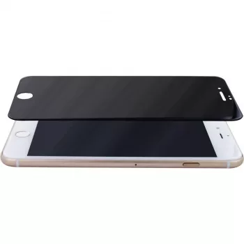 CYOO Privacy 5D Lámina protectora de pantalla de cristal templado para Apple iPhone 8 Plus – Negro
