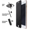 CYOO Privacy 5D Lámina protectora de pantalla de cristal templado para Apple iPhone 8 Plus – Negro
