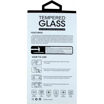 CYOO Apple iPhone XS Max Lámina protectora de pantalla de cristal templado 6D Full Coverage negro