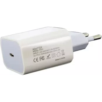 CYOO PD01 Cargador de pared USB-C Power Delivery 20W - Blanco CY121761