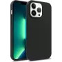 CYOO Funda de silicona líquida premium para Apple iPhone 14 Plus – negra CY122779