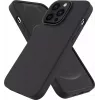 CYOO Funda de silicona líquida premium para Apple iPhone 14 Plus – negra CY122779