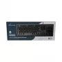 MediaRange MROS109-IT teclado QWERTY italiano USB 2.0 con cable, negro