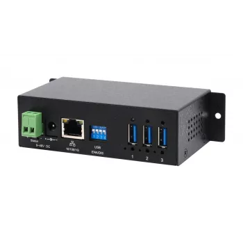 EXSYS EX-6005HMVS Servidor de dispositivos Gigabit USB 3.2 Gen 1, 3 puertos, 15KV ESD