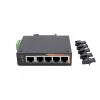 EXSYS EX-6220 Switch Gigabit Ethernet de 5 puertos, no gestionable, 10/100/1000 Mbps, carcasa de metal