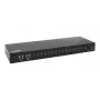 EXSYS EX-11236HMS Hub industrial USB 3.2 Gen 1 de 16 puertos con protección 15KV ESD, montaje en pared y carril DIN
