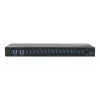 EXSYS EX-11236HMS Hub industrial USB 3.2 Gen 1 de 16 puertos con protección 15KV ESD, montaje en pared y carril DIN